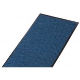 Crown Chevron Medium Traffic Indoor Scraper/Wiper Mat - 3’ x 60’, Steel Blue